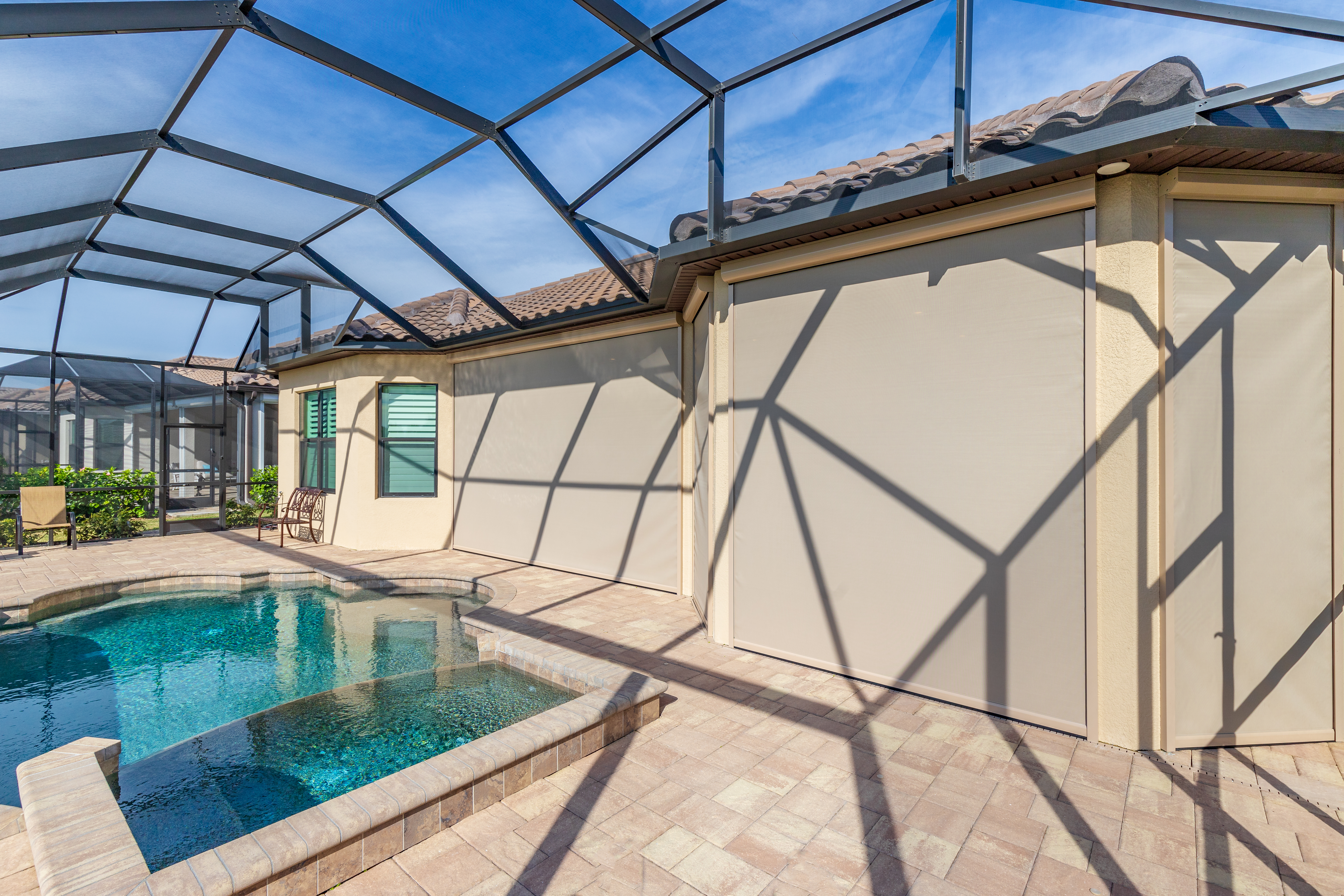 Screens-Residential-Exterior-Multiple-BeigeFabric-Privacy