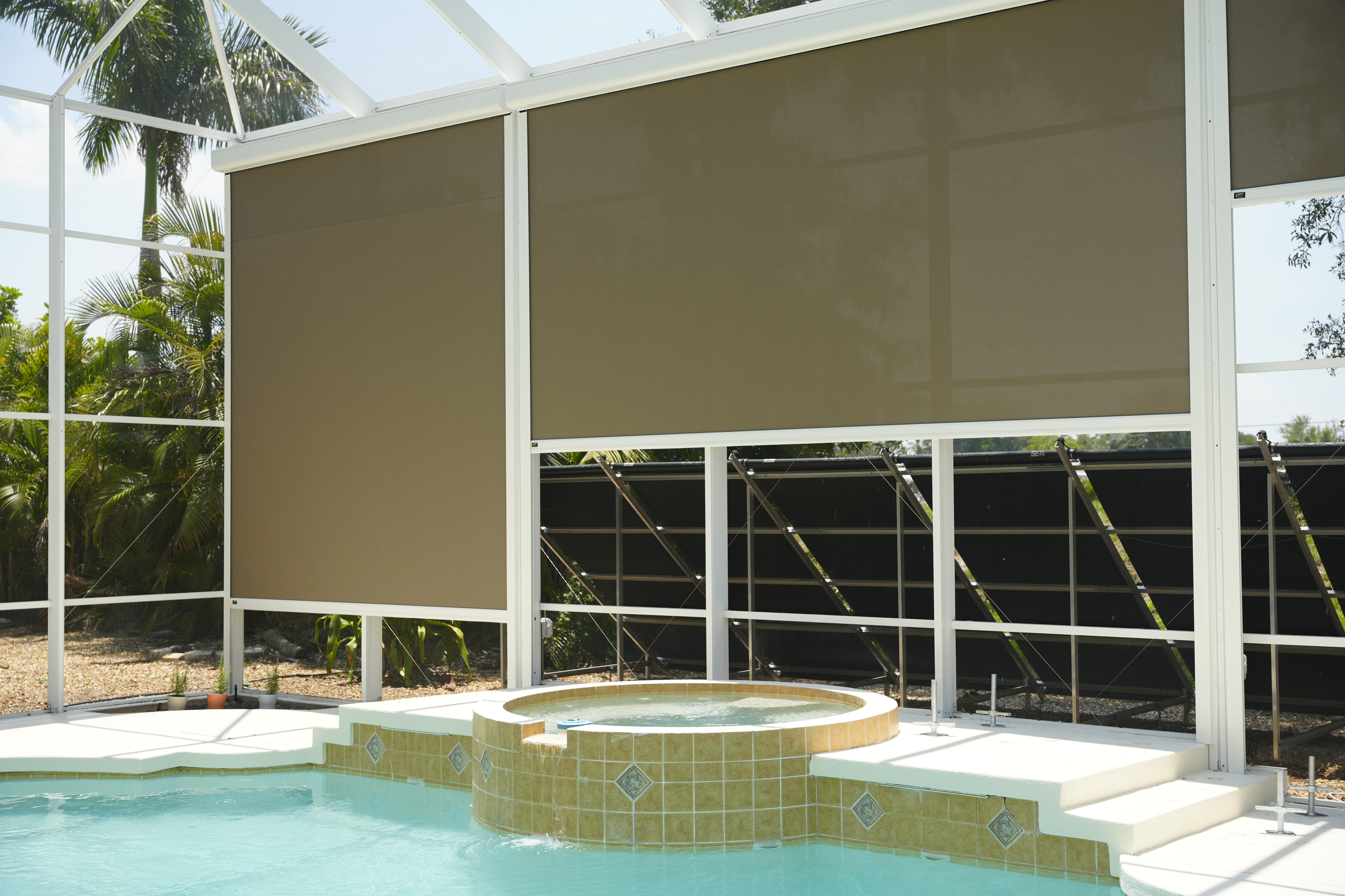 Screens-Residential-Privacy-WhiteHousing-Pool-Cage-HidingSolar