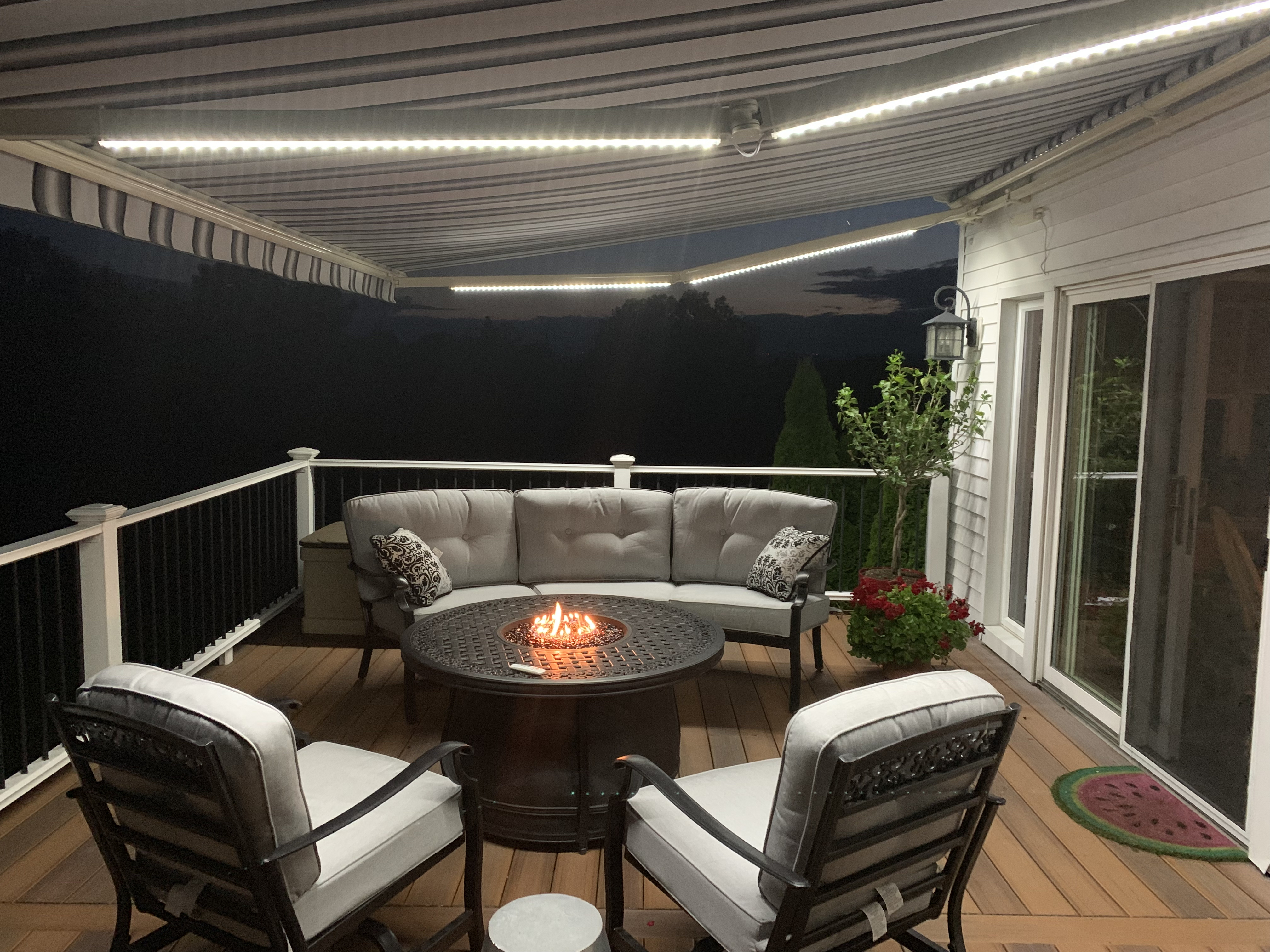 Awning-Residential-Deck-Night-Lights-FirePit-1095