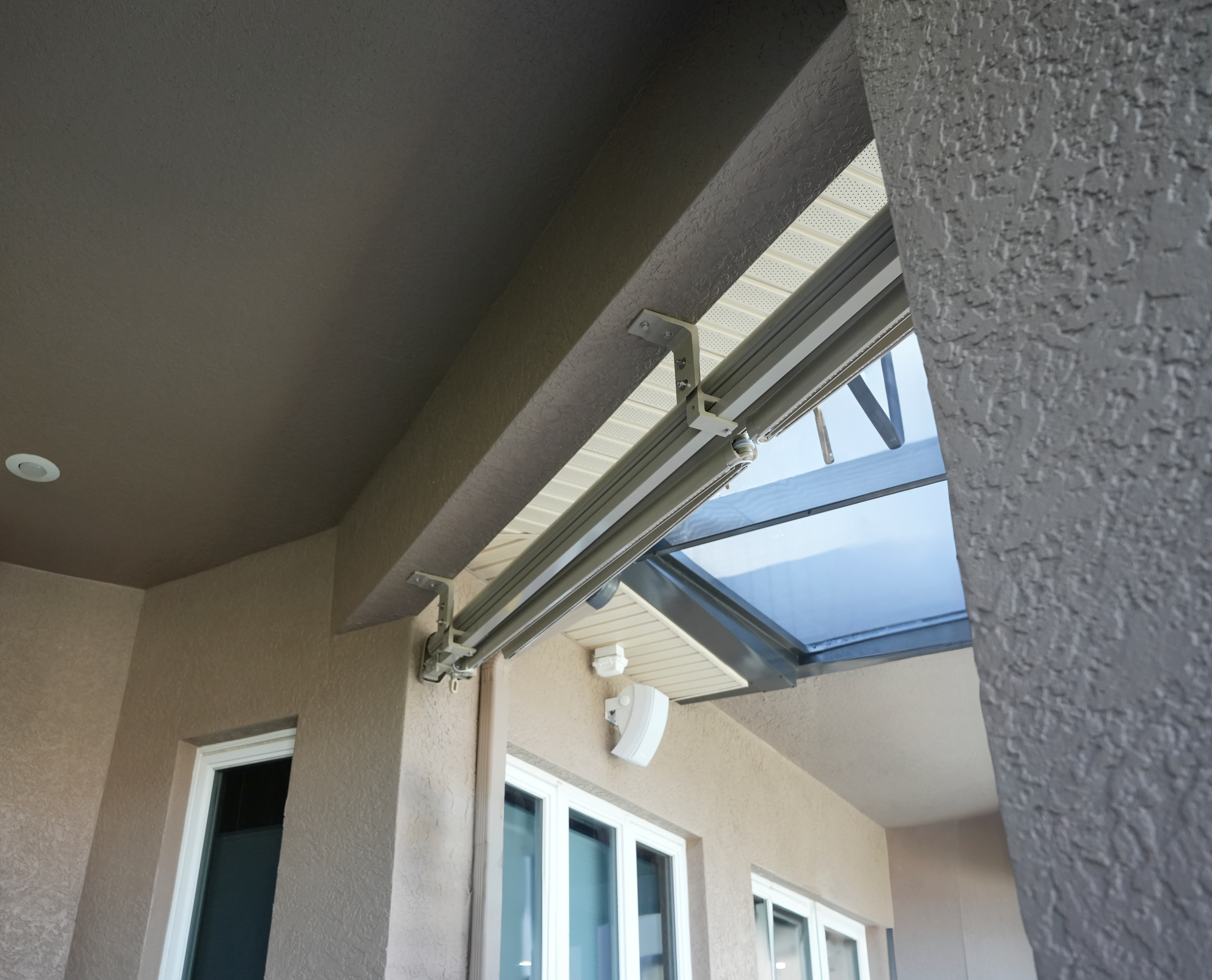 Beige-Awning-Soffit-Mount-Application