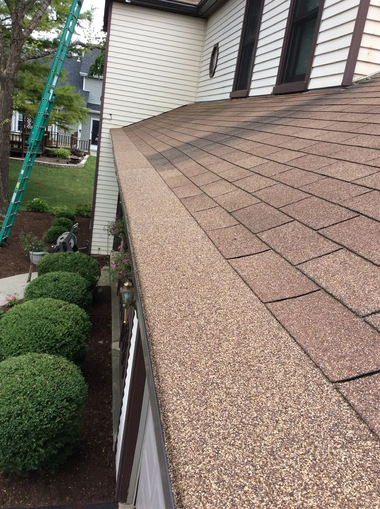 Two-Story Gutter Protection